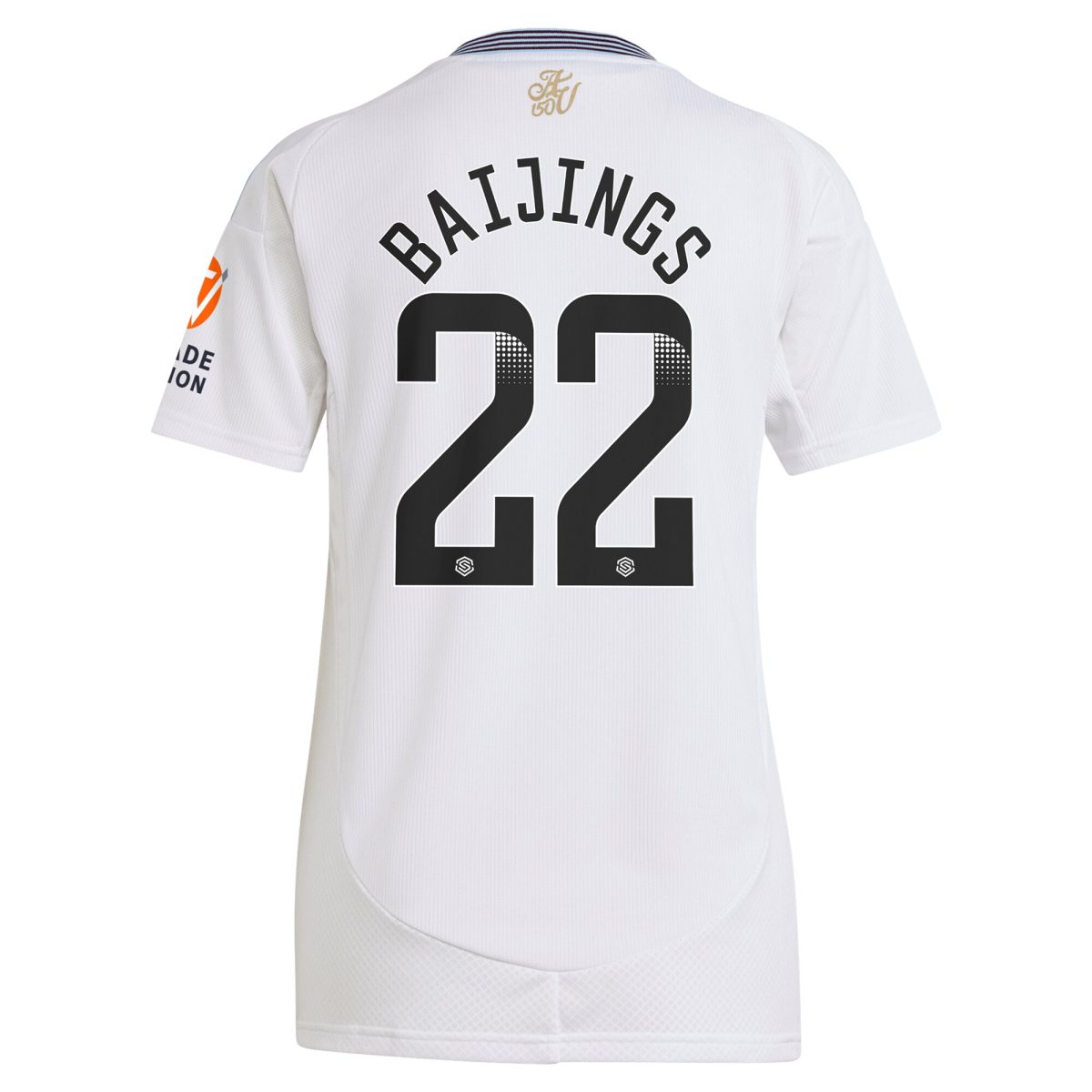 aston villa wsl away shirt 2024-25 – womens with baijings 22 printing Collection | Official Aston Villa FC Gear Online