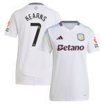 aston villa wsl away shirt 2024-25 – womens with kearns 7 printing Collection | Official Aston Villa FC Gear Online