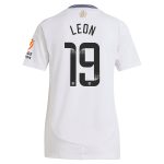 aston villa wsl away shirt 2024-25 – womens with leon 19 printing Collection | Official Aston Villa FC Gear Online