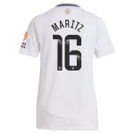 aston villa wsl away shirt 2024-25 – womens with maritz 16 printing Collection | Official Aston Villa FC Gear Online