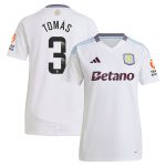 aston villa wsl away shirt 2024-25 – womens with tomás 3 printing Collection | Official Aston Villa FC Gear Online